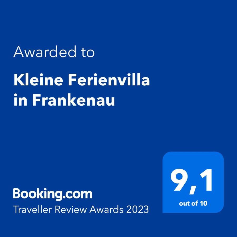 Kleine Ferienvilla in Frankenau Exterior foto